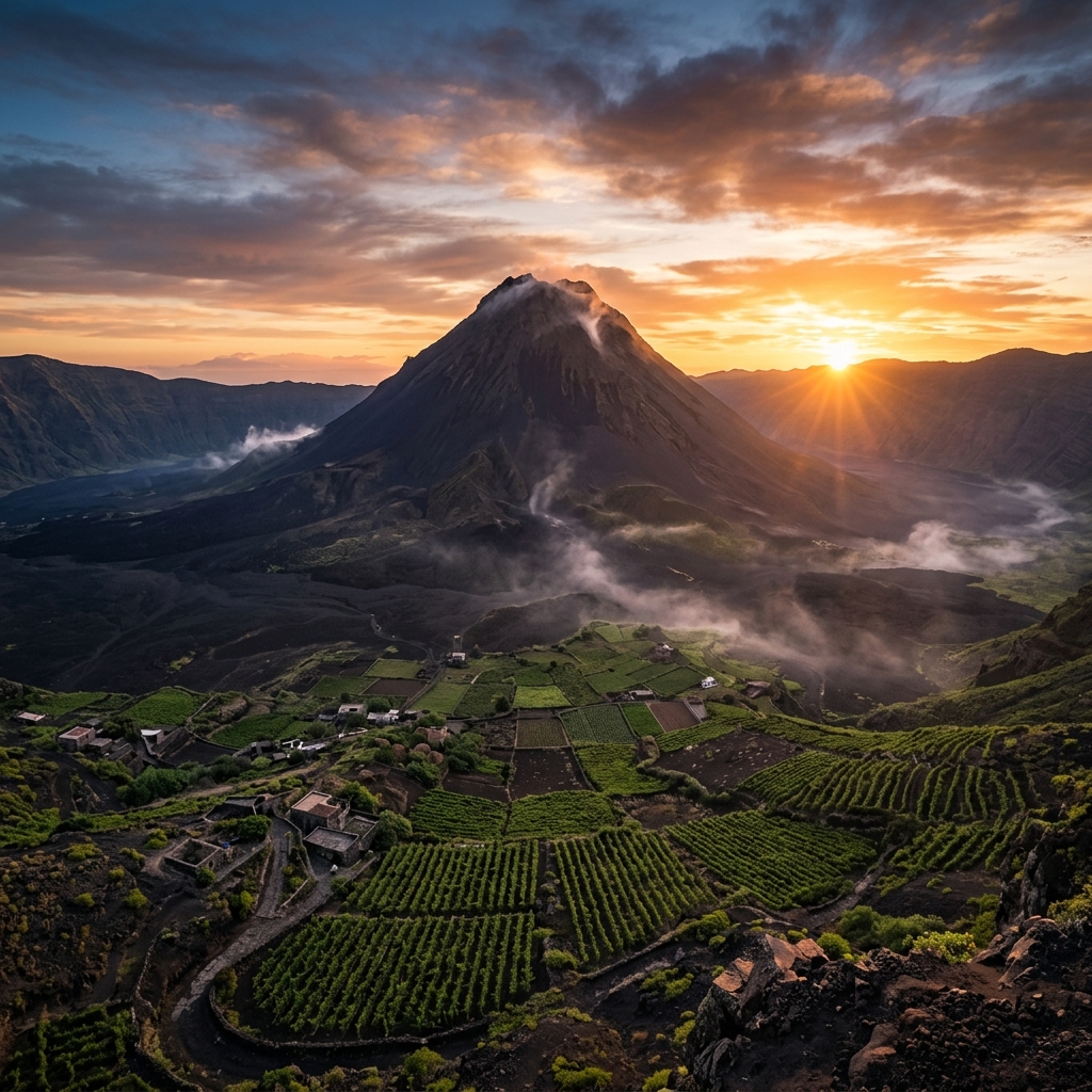 Pico do Fogo close up